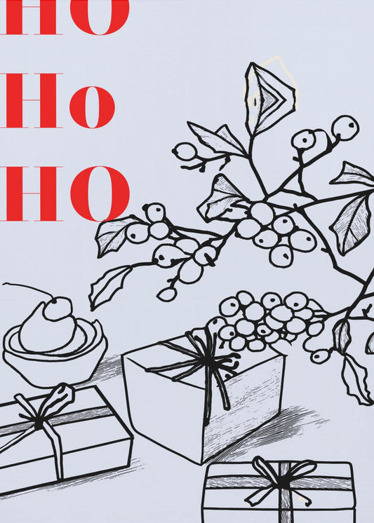 Bows and Baubles: Ho Ho Ho Christmas | Canvas