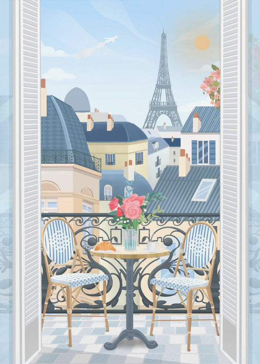 Parijs Terras | Poster