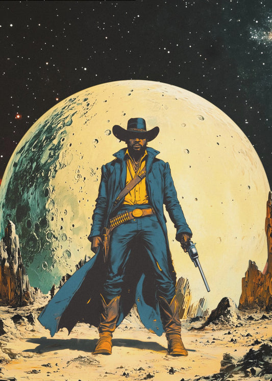 Kosmische Sheriff | Canvas