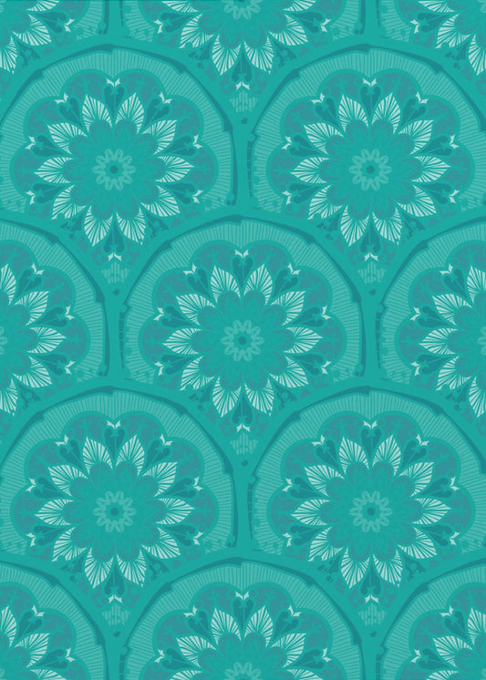 Verdant Mandala Dream | Canvas