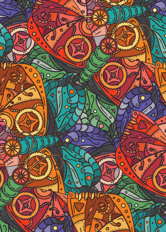 Steampunk Butterfly Art | Canvas