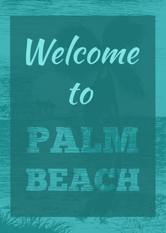 Welkom bij Palm Beach | Poster
