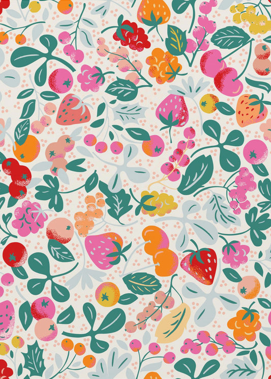 Fruitig naadloos patroon | Canvas