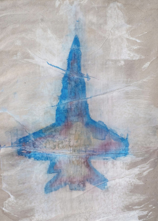 Blauwe Engel | Canvas