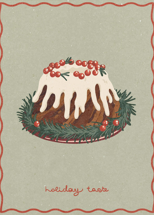 Kersttaart. Holiday Taste | Canvas