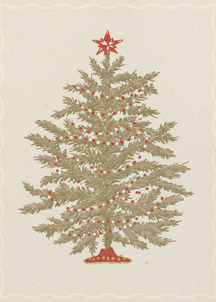 Kerstboom 02 | Canvas