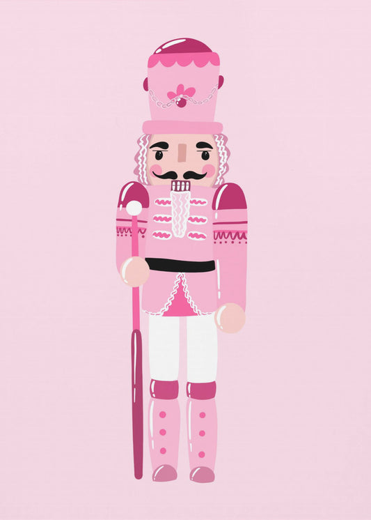 Pink Nutcracker Charm | Canvas