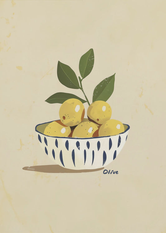 Citroenoogstkom | Poster