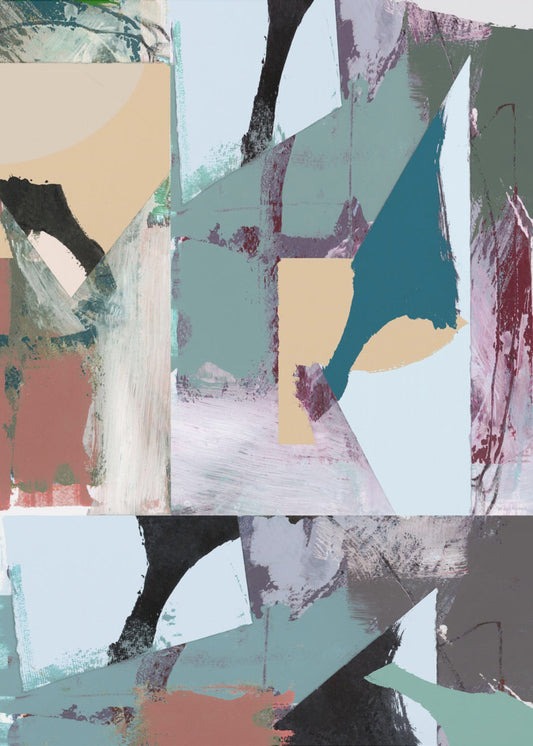 Abstracte vormen nr. 1 | Canvas
