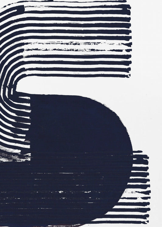 Abstracte, gedurfde vormen 1 | Canvas