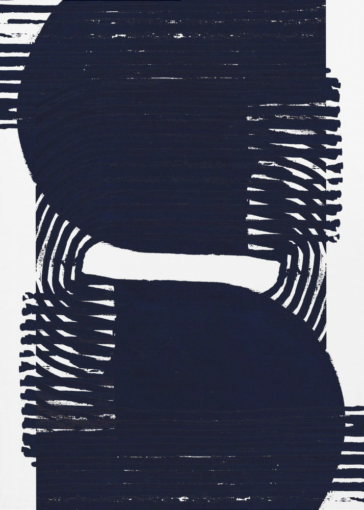 Abstracte, gedurfde vormen 2 | Canvas