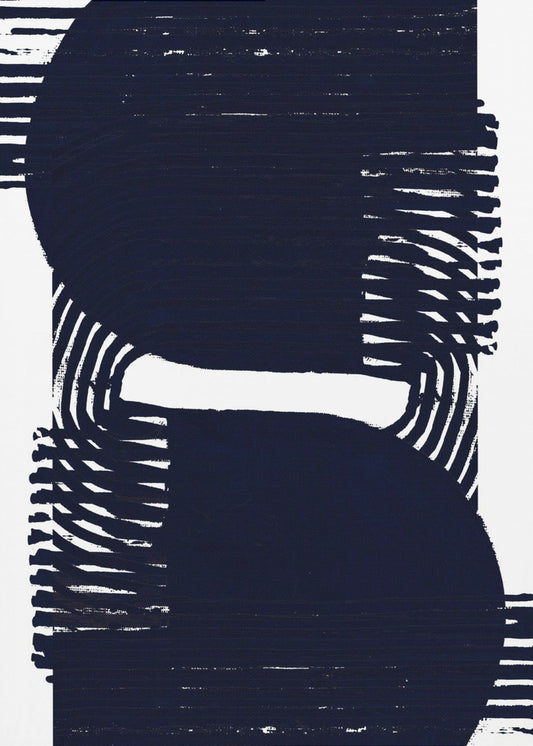 Abstracte, gedurfde vormen 2 | Canvas