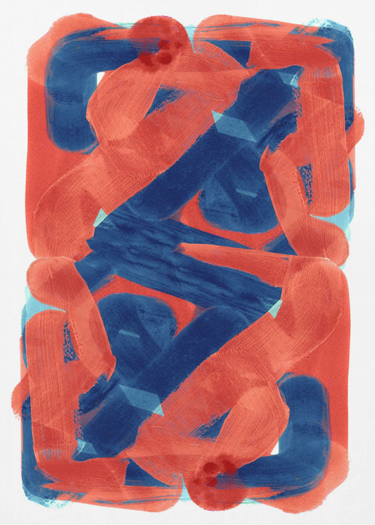 Abstracte lussen 1 | Canvas