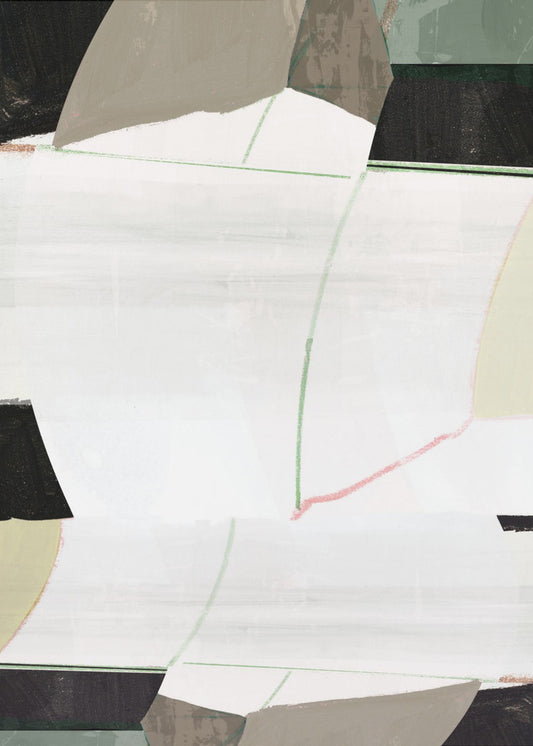 Abstracte ruimte 1 | Canvas