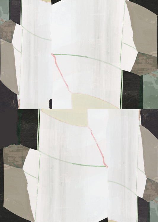 Abstracte ruimte 2 | Canvas