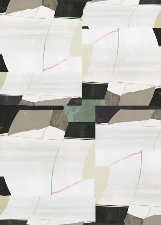 Abstracte ruimte 3 | Canvas