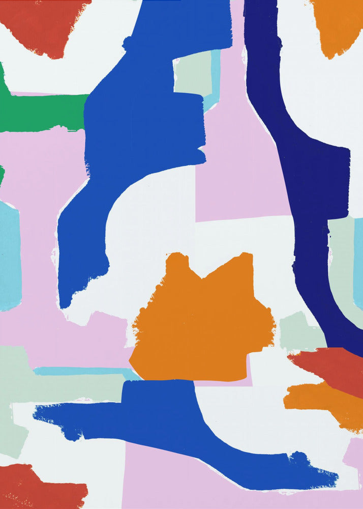 Grote vormen 3 | Canvas