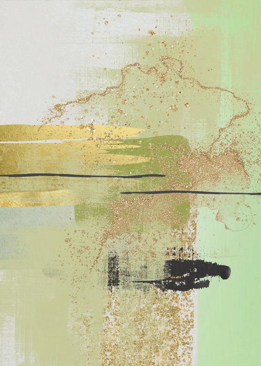 Vloeibare Groenen 2 | Canvas