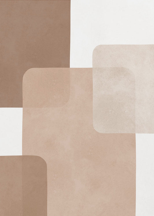 Boho aquarelstreken 3 | Canvas