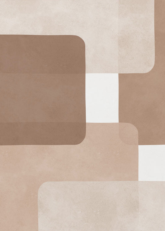 Boho aquarelstreken 2 | Poster