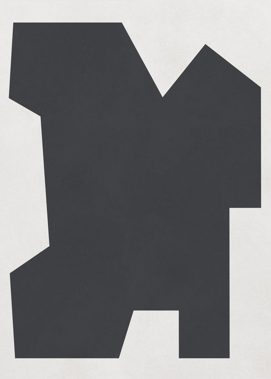 Zwart-wit geometrie 6 | Canvas