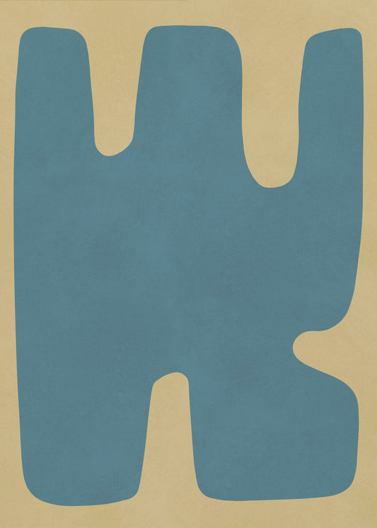 Moderne organische kunst 17 | Poster