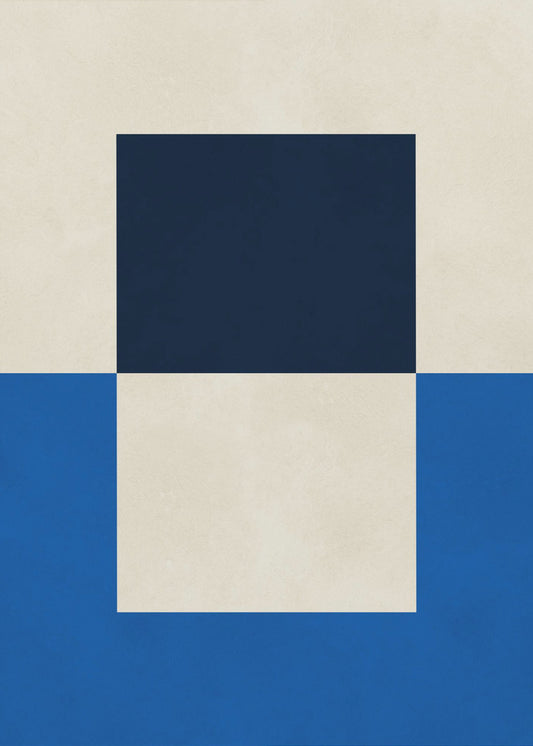 Overlappende geometrie 6 | Canvas