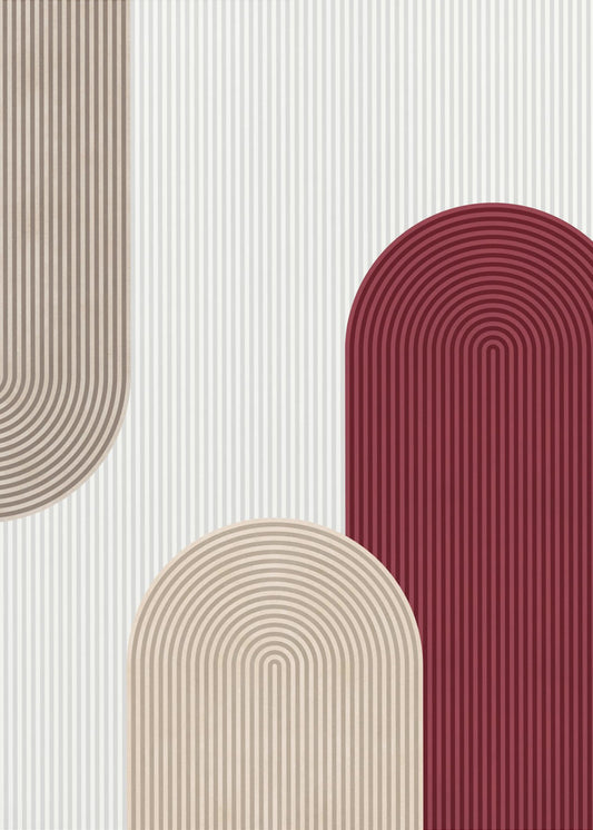 Cirkelcompositie 2 | Canvas