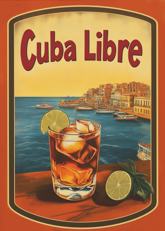 Cuba Libre Vintage Reclame | Poster
