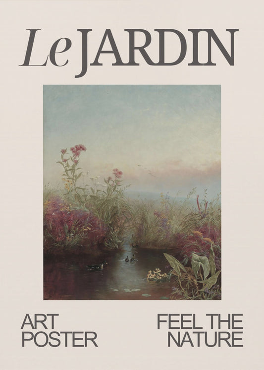 Le Jardin / Tuin | Canvas
