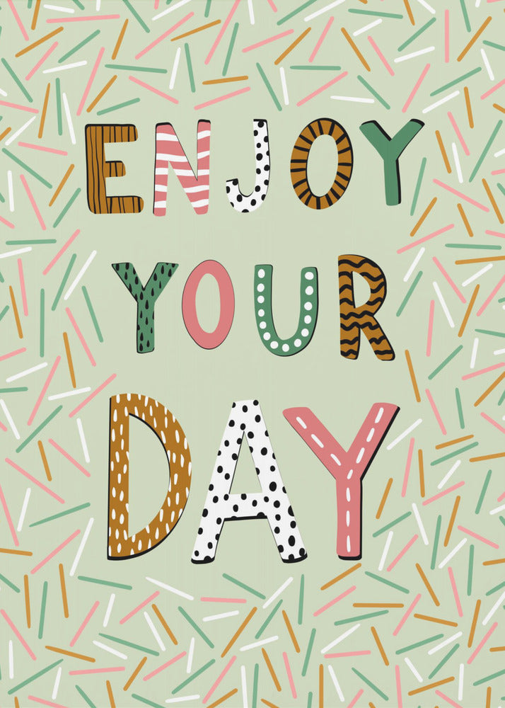 Geniet van je dag | Canvas