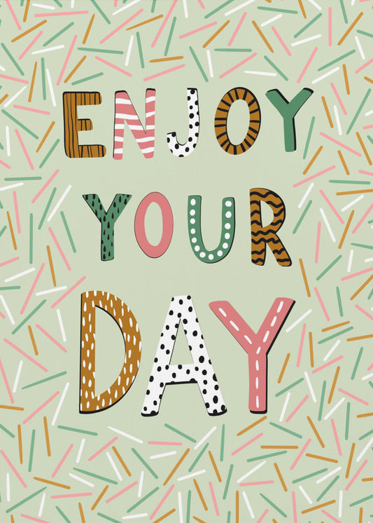 Geniet van je dag | Canvas