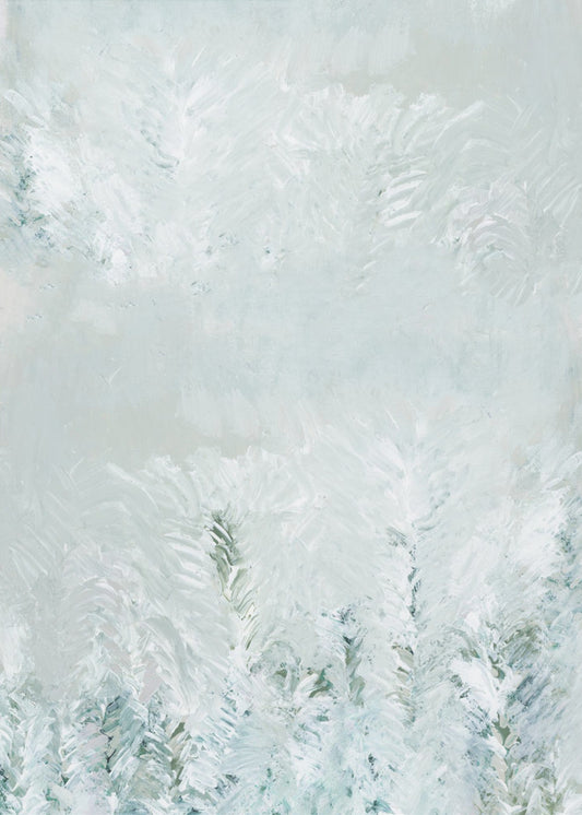 Winterwit bos scène 2 | Canvas