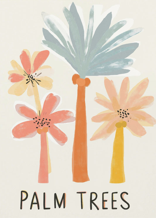 Tropische bloemen | Canvas