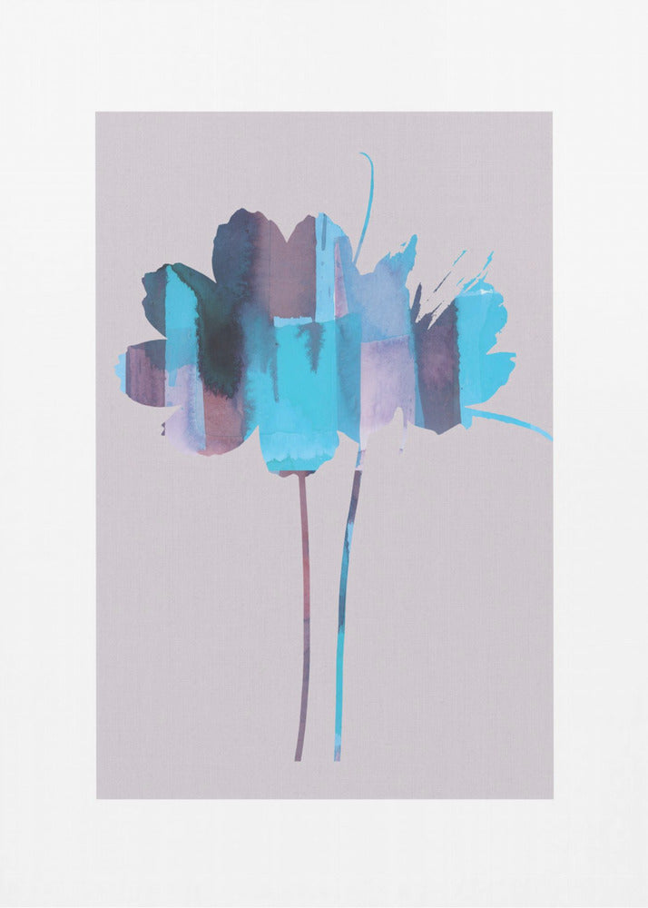 Heldere bloemenprint nr. 2 | Canvas