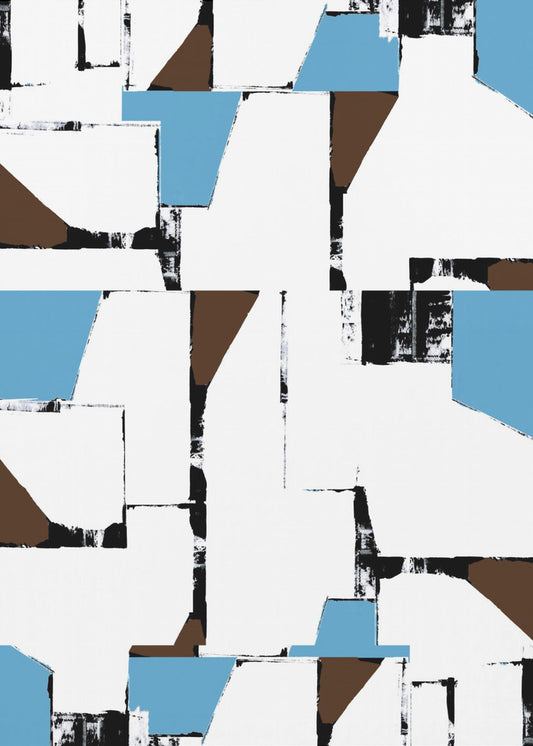 Abstracte neutrale geometrie nr. 2 | Canvas