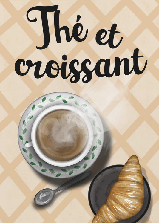 De Et Croissant | Canvas