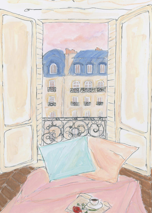 Gezellig appartement in Parijs | Canvas