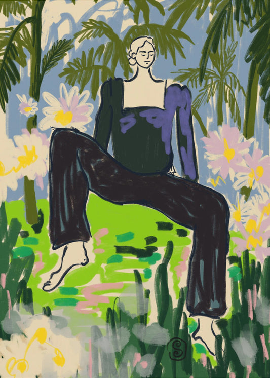 VERLOREN IN DE STILTE | Canvas