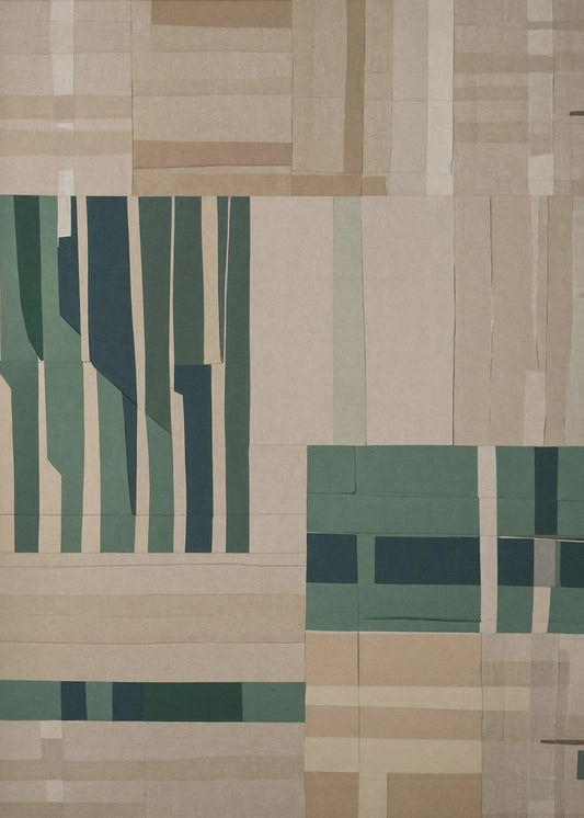 Geometrische ritmes | Canvas