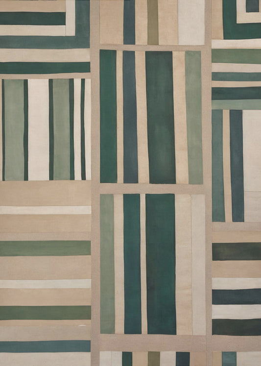 Geometrisch wandtapijt | Canvas