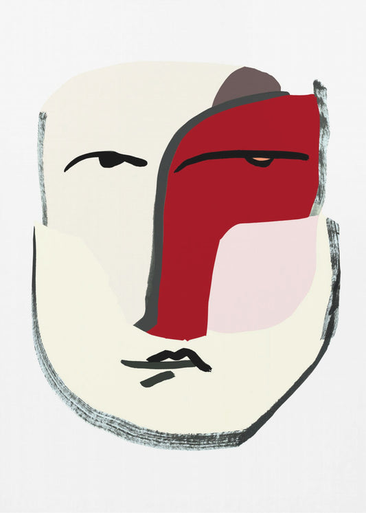 Gezicht nr. 3 | Canvas