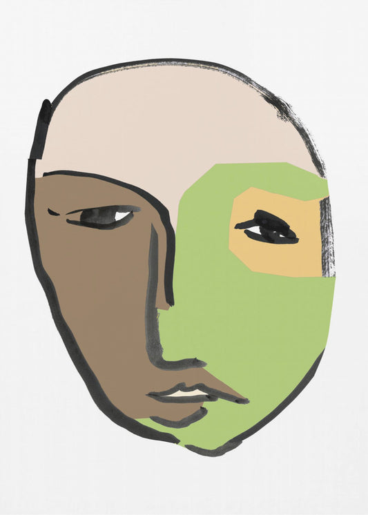 Gezicht nr. 6 | Canvas