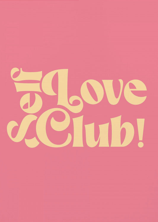 Zelfliefdeclub | Poster