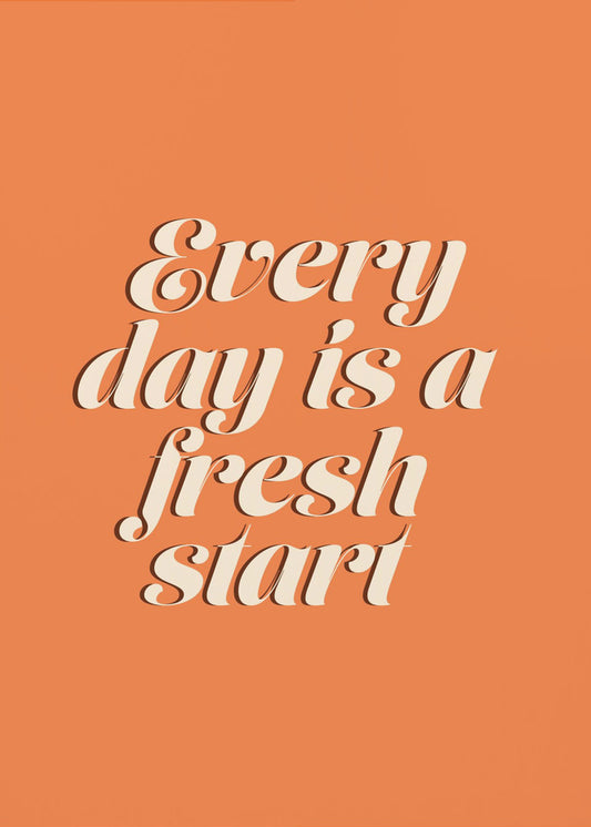 Frisse start | Poster