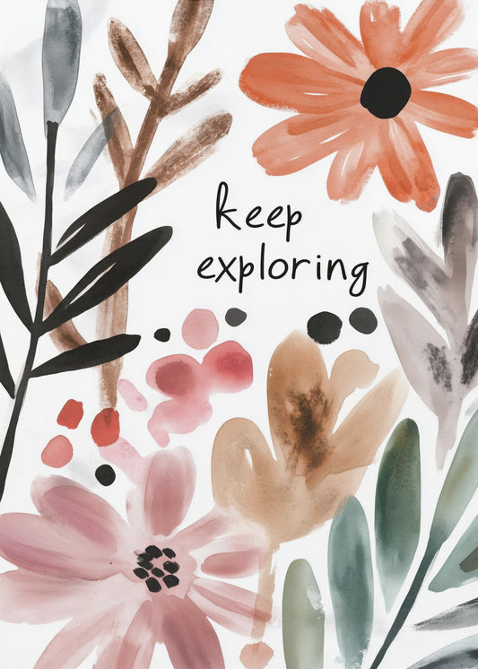 Bloemenavontuur | Canvas