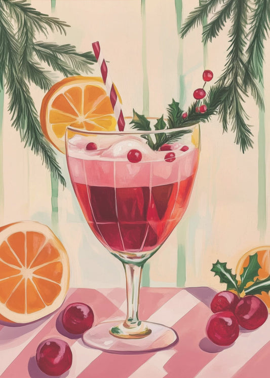 Kerst Rode Cocktail | Canvas
