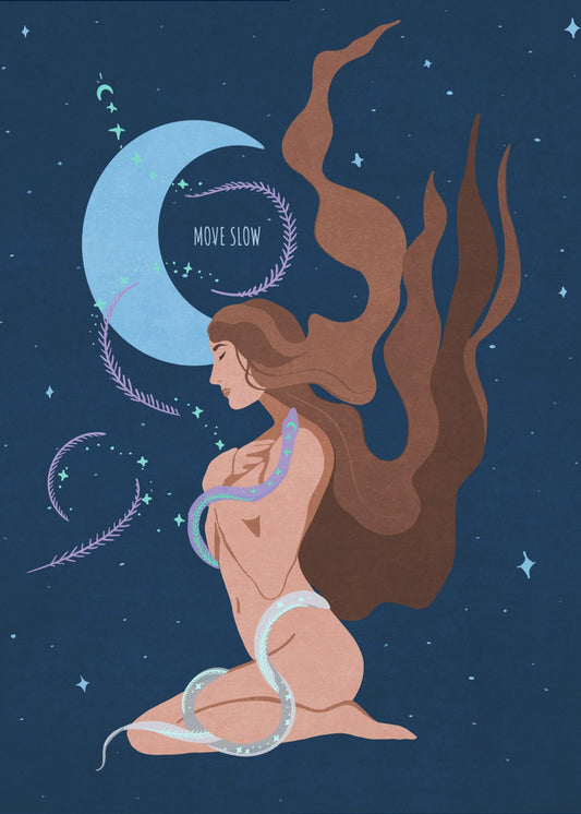 Ethereal Night Muse | Canvas