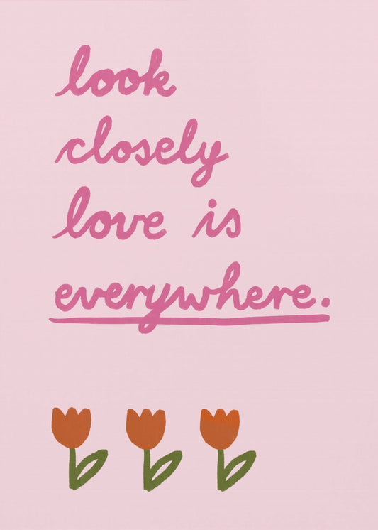 Liefde is overal 3 | Canvas