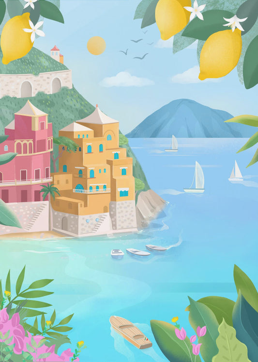 Portofino, Italië | Poster